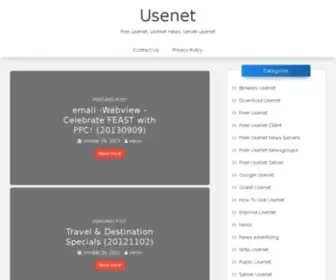 Improve-Usenet.org(Usenet) Screenshot