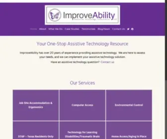 Improveability.com(ImproveAbility) Screenshot