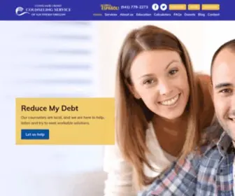 Improvedcredit.org(Consumer Credit Counseling Service of Southern Oregon) Screenshot