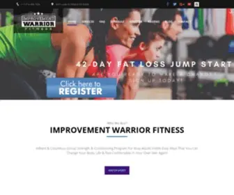 Improvementwarriorfitness.com(Improvement Warrior Fitness) Screenshot