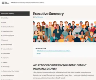 Improveunemployment.com(Executive Summary) Screenshot