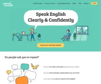 Improveyouraccent.co.uk(Improve Your English Accent) Screenshot