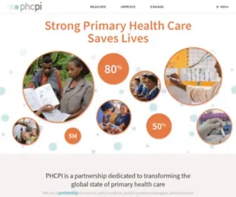 Improvingphc.org(PHCPI) Screenshot