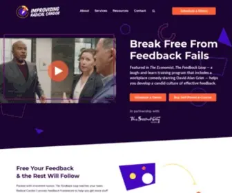 Improvisingradicalcandor.com(The Feedback Loop) Screenshot