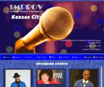 ImprovKc.com(Kansas City Improv) Screenshot