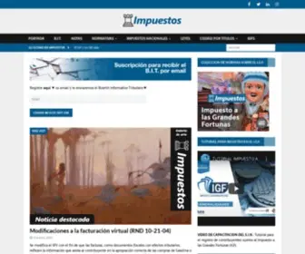 Impuestos.com.bo(Impuestos de Bolivia) Screenshot