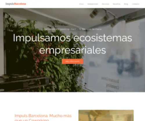 Impulsbarcelona.com(Centro de Negocios en Gracia) Screenshot