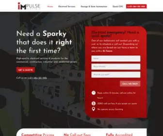 Impulse-Electric.co.za(Expert Electrical Services) Screenshot