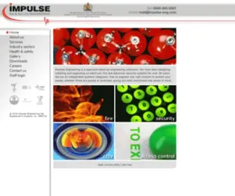 Impulse-ENG.com(IMPULSE fire & security engineering) Screenshot