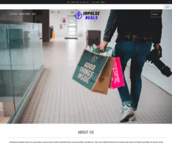 Impulsedeals.shop(Create an Ecommerce Website and Sell Online) Screenshot