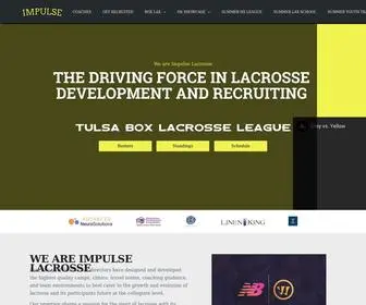 Impulselacrosse.com(We are Impulse Lacrosse) Screenshot