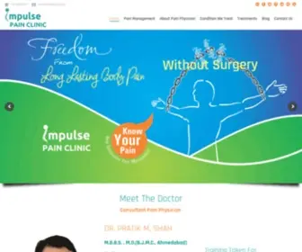 Impulsepain.com(Impulse Pain Clinic) Screenshot