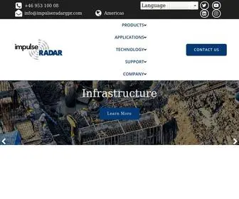 Impulseradargpr.com(Ground Penetrating Radar (GPR)) Screenshot