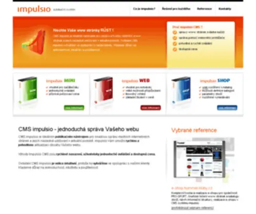 Impulsio.cz(Webdesign) Screenshot