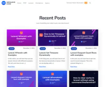 Impulsivecode.com(Web Development Tutorials) Screenshot