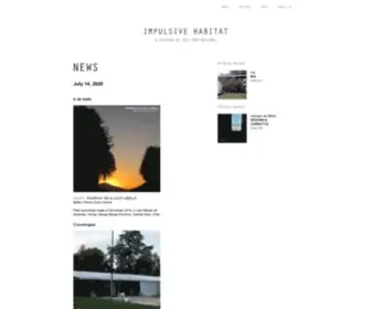 Impulsivehabitat.com(IMPULSIVE HABITAT) Screenshot