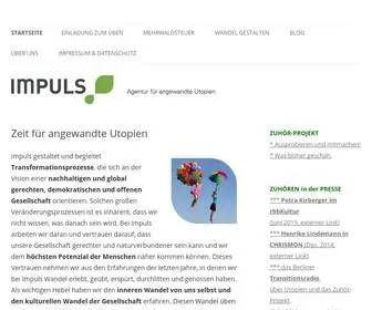 Impuls.net(Agentur für angewandte Utopien e.V) Screenshot