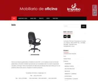 Impulso.com.gt(Impulso Mobiliario de Oficina Guatemala) Screenshot