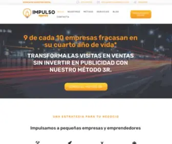 Impulsoagency.com(Agencia de Marketing Digital para PYMES) Screenshot