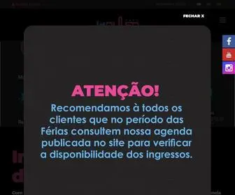 Impulsopark.com.br(Trampolim Park) Screenshot