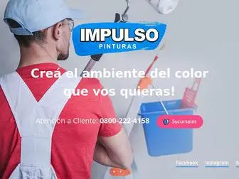 Impulsopinturas.com.ar(IMPULSO Pinturas) Screenshot