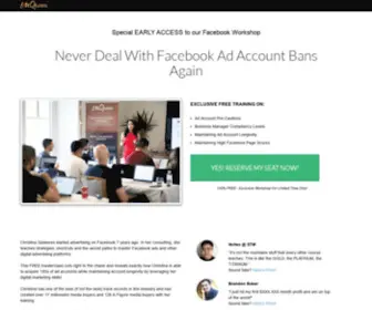Imqueenacademy.com(Facebook Ads Mastery) Screenshot