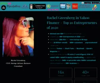 Imrachelgreenberg.com(Want to start your own business) Screenshot
