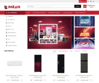 Imraneshop.com(Imran Electronics) Screenshot
