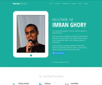 Imranghory.org(Imran Ghory) Screenshot