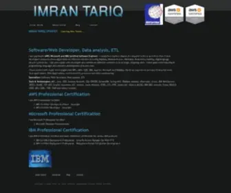 Imrantariq.com(Imran Tariq) Screenshot