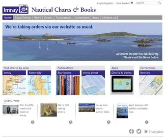 Imray.com(Imray nautical charts and books) Screenshot