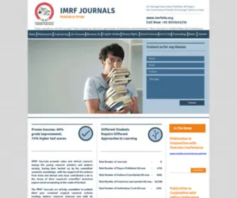 Imrfjournals.com(Imrf) Screenshot