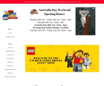Imrickjamesbricks.com.au(I'm Rick James Bricks) Screenshot
