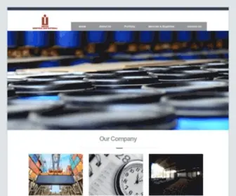 Imroozirm.com(Imrooz Industrial Raw Materials) Screenshot