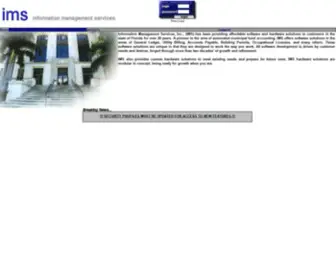 IMS-Florida.net(Information Management Services Menu Test page) Screenshot