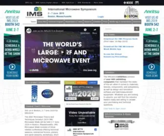 IMS-Ieee.org(IMS Microwave Week) Screenshot