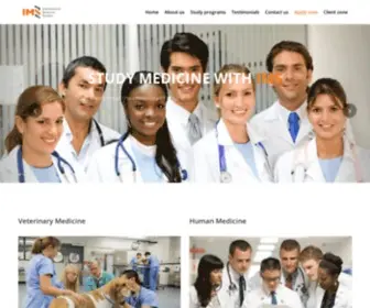 IMS-Medstudy.com(International Medicine Studies (IMS)) Screenshot