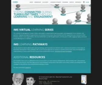 IMS-Online.com(Institute for Management Studies) Screenshot