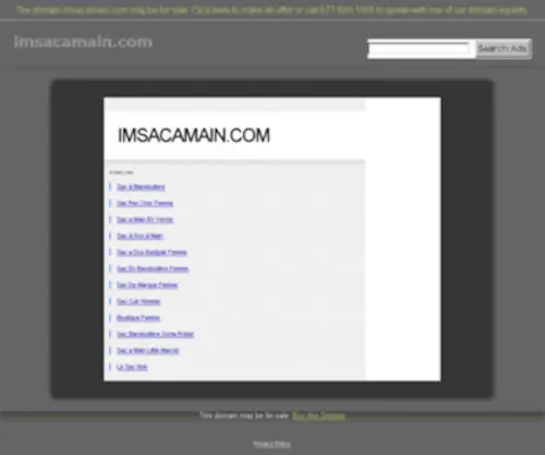 Imsacamain.com(Find Cash Advance) Screenshot