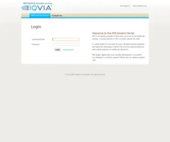 Imsdoctorportal.com(IQVIA) Screenshot