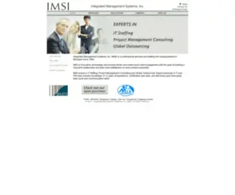 Imsi-PM.com(IMSI Experts in IT Staffing) Screenshot