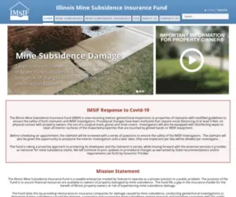 Imsif.com(Illinois Mine Subsidence Insurance Fund) Screenshot