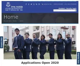 Imsnoida.com(IMS Noida) Screenshot