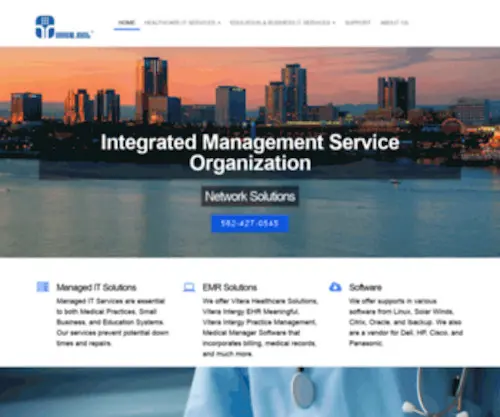 Imso.net(Integrated Management Service Organization) Screenshot