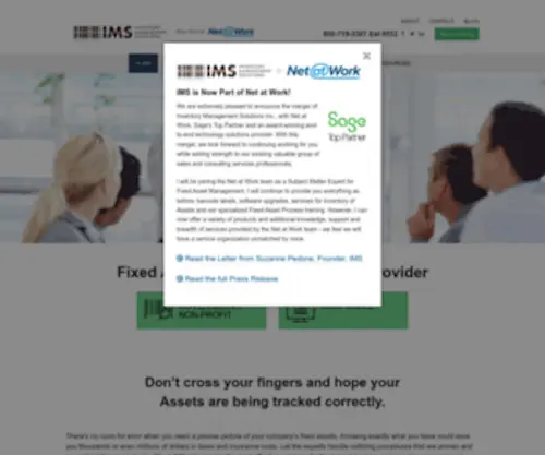 Imsolutions.net(Fixed Asset Software & Inventory Management Experts) Screenshot
