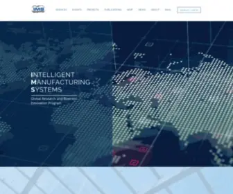 IMS.org(Intelligent Manufacturing Systems) Screenshot