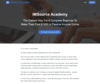 Imsourceacademy.com(IMSource Academy) Screenshot