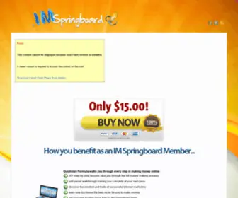 Imspringboard.com(Introduction to Training & Coaching Program) Screenshot