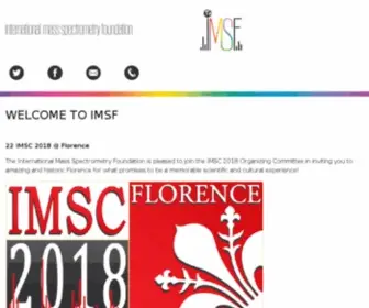 IMSS.nl(International Mass Spectrometry Foundation) Screenshot