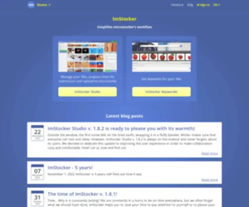 Imstocker.com(ImStocker) Screenshot